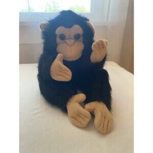 Folkmanis Baby Chimpanzee Plush Hand Puppet Stuffed Animal Toy 15" Chimp Ape